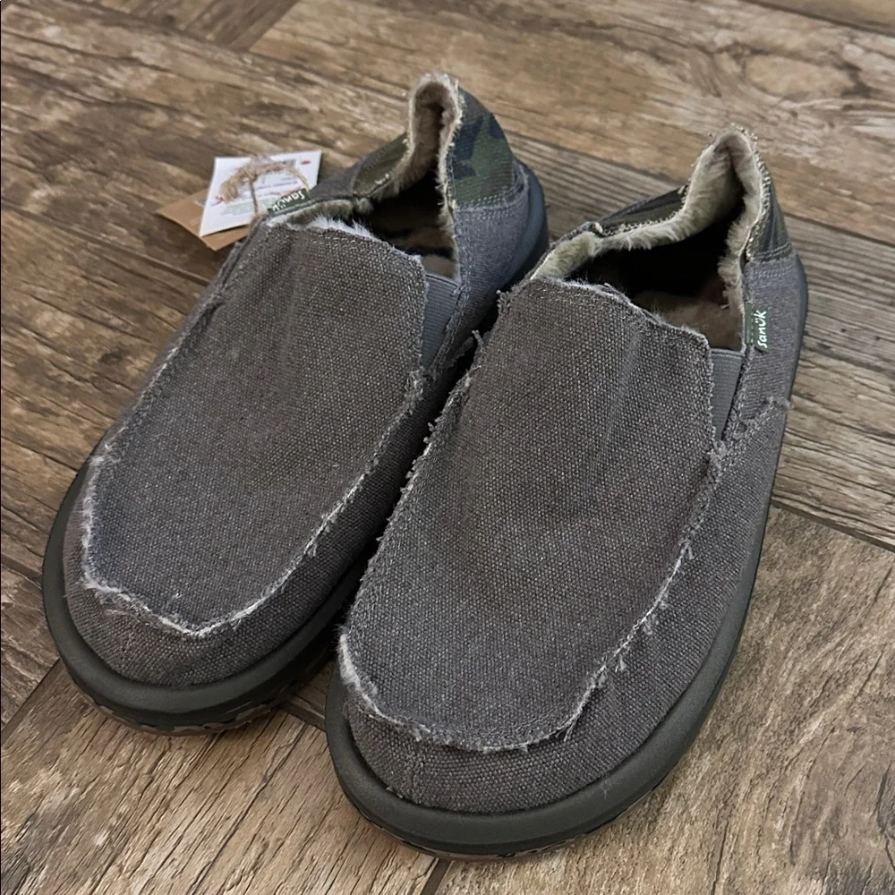 Sanuk Mens Shoes Donny Camo Chill NWT 8